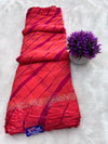 Pure Jaipuri Viscose Georgette Leheriya Saree