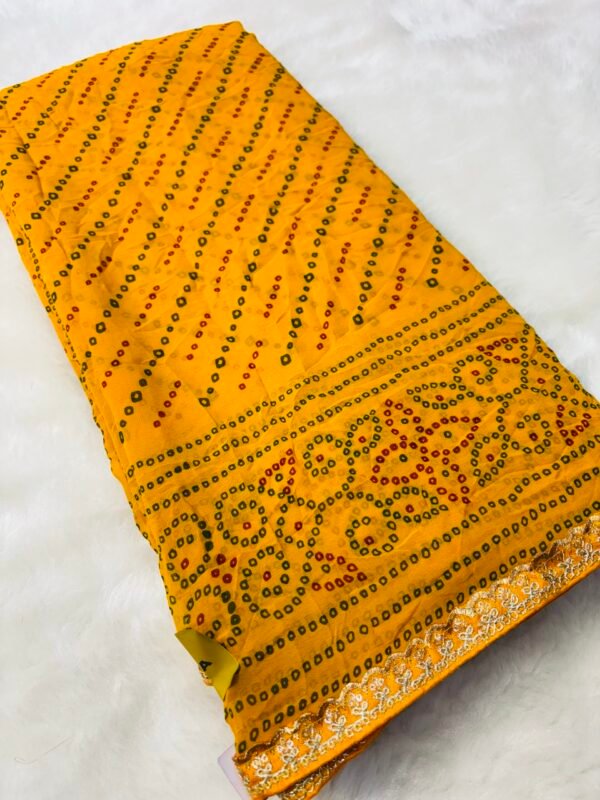 Bandhani Saree 104 - Image 4