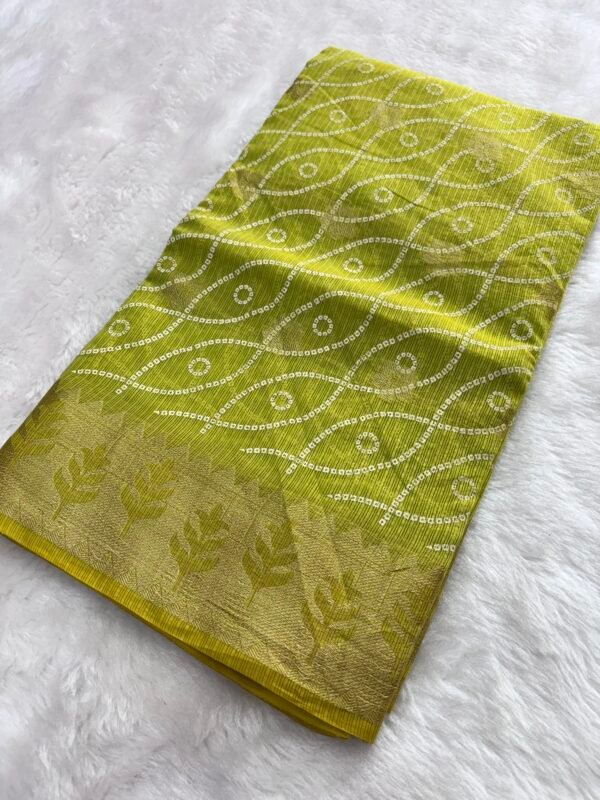 Bandhani Kotta Doria Saree Trand By Ghoomar 2025 - Image 3