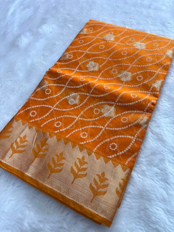 Bandhani Kotta Doria Saree Trand By Ghoomar 2025 - Image 3